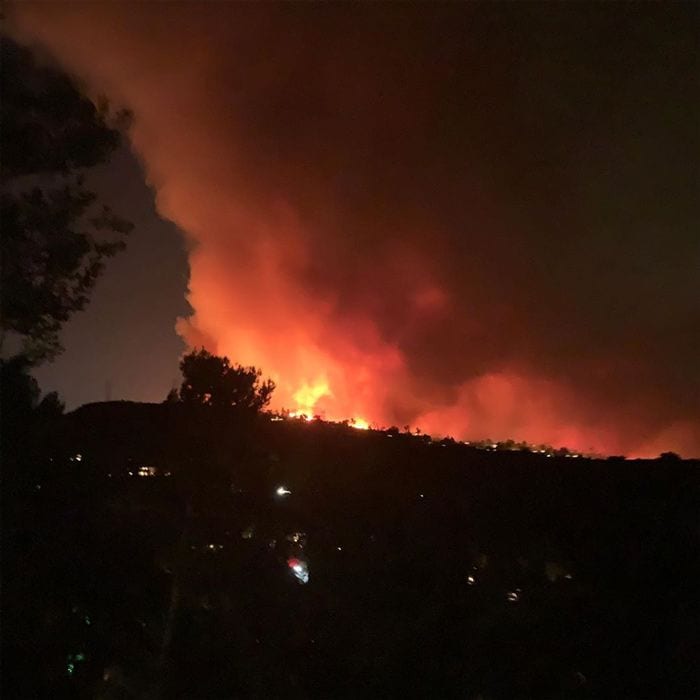 Kate Beckinsale, Arnold Schwarzenegger y otras 'celebs' evacuadas por los fuegos en California