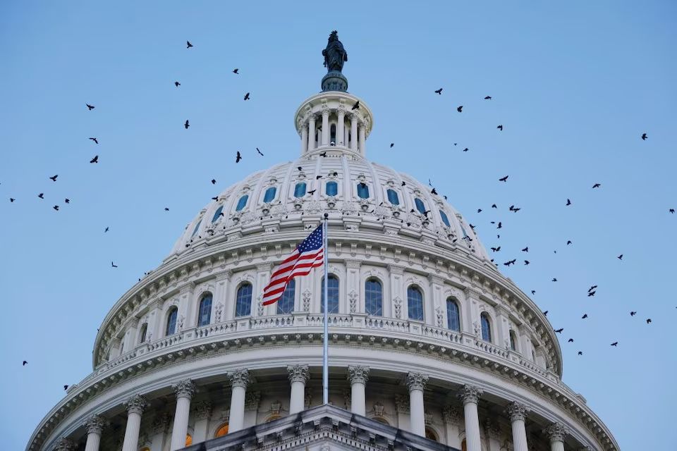 Una imagen de la cúpula del Capitolio de los Estados Unidos