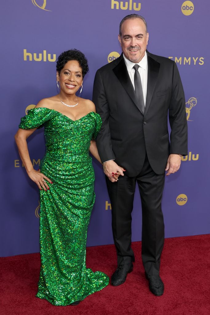 Liza Colón-Zayas y David Zayas. Premios Emmy 2024