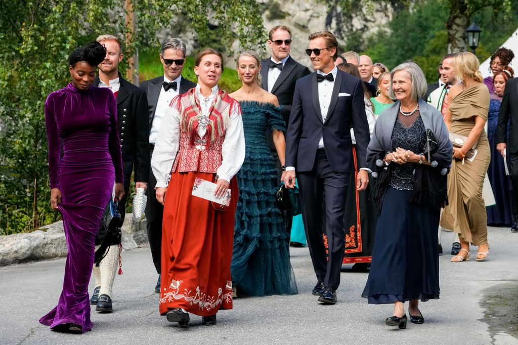 Invitados de la boda de Marta Luisa de Noruega 