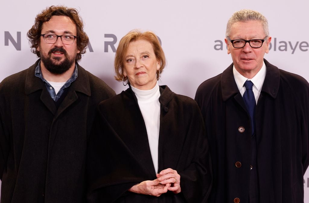 Rodrigo Ruiz Gallardón con sus padres, Alberto y María del Mar 