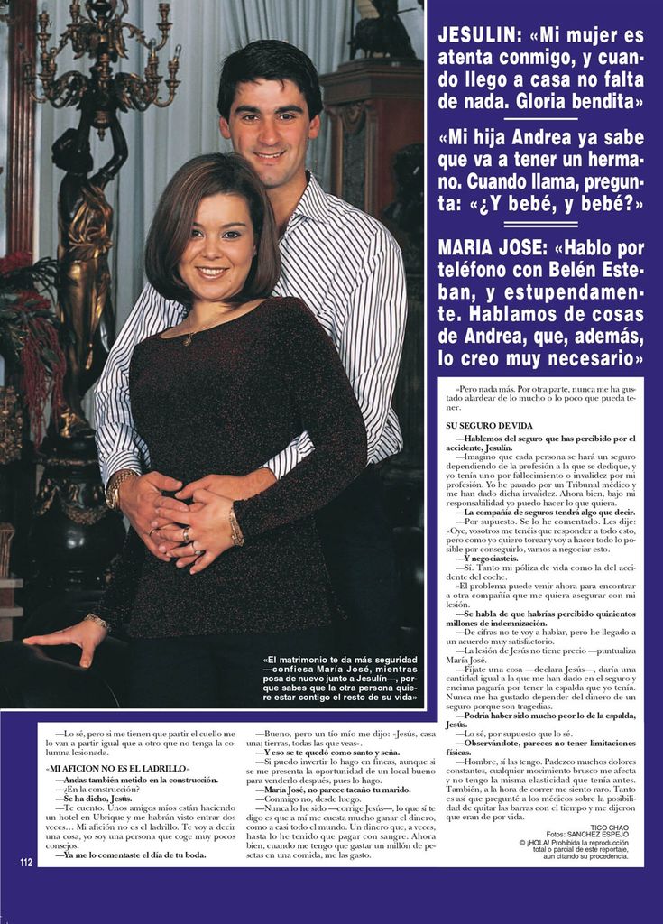 Jesulín y María José