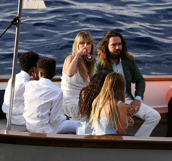 Heidi Klum y Tom Kaulitz celebra una romántica segunda boda en Capri