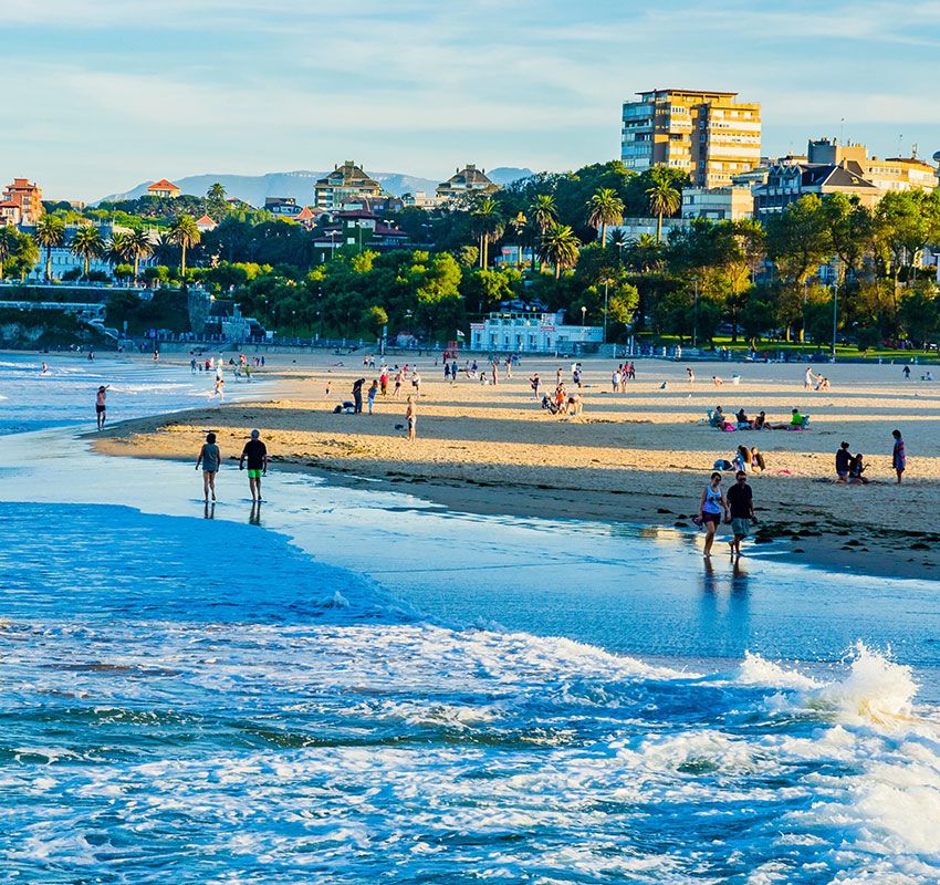 Playa del Sardinero, Santander