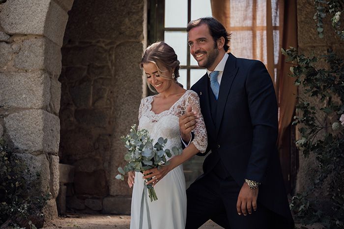 vestido novia lorena merino atelier