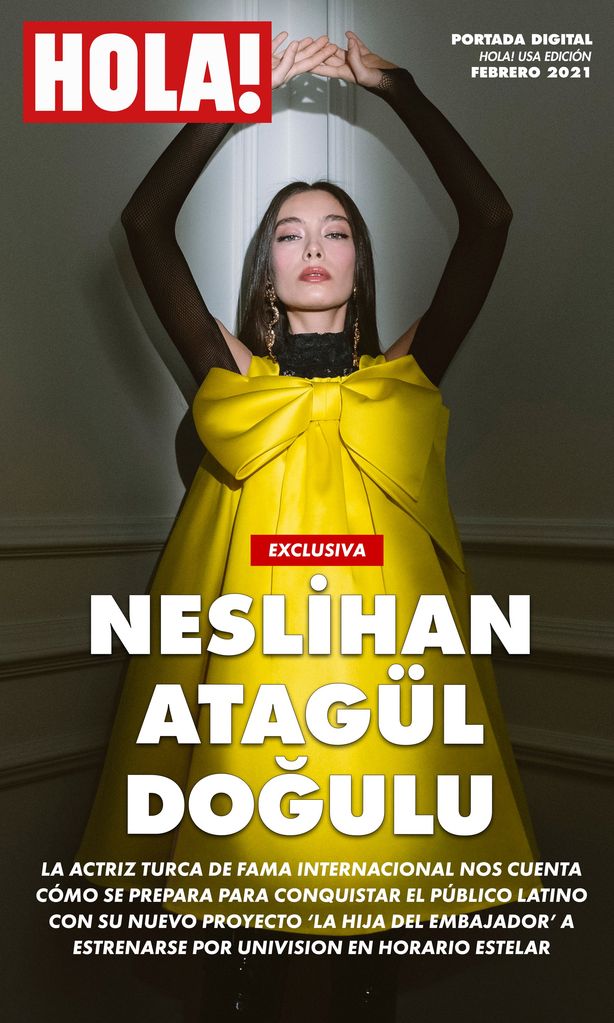 Neslihan Atagül Doğulu HOLA! USA Portada Digital