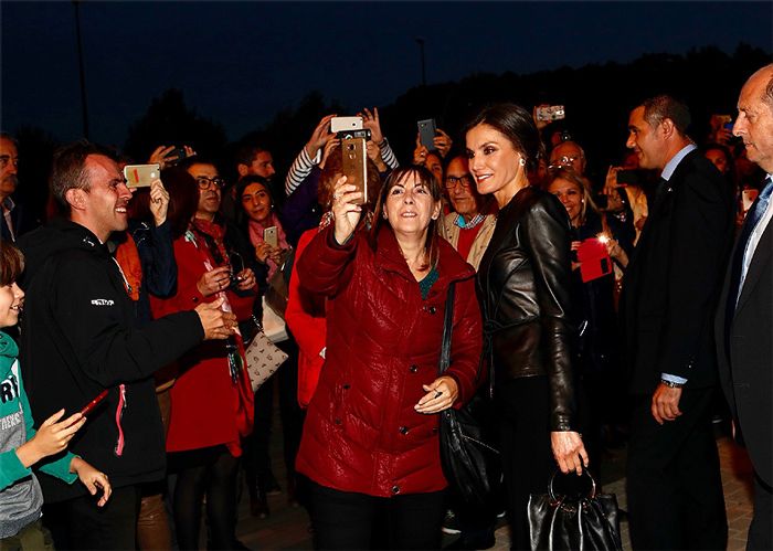 La reina Letizia viaja a Valladolid para una tarde de cine mudo