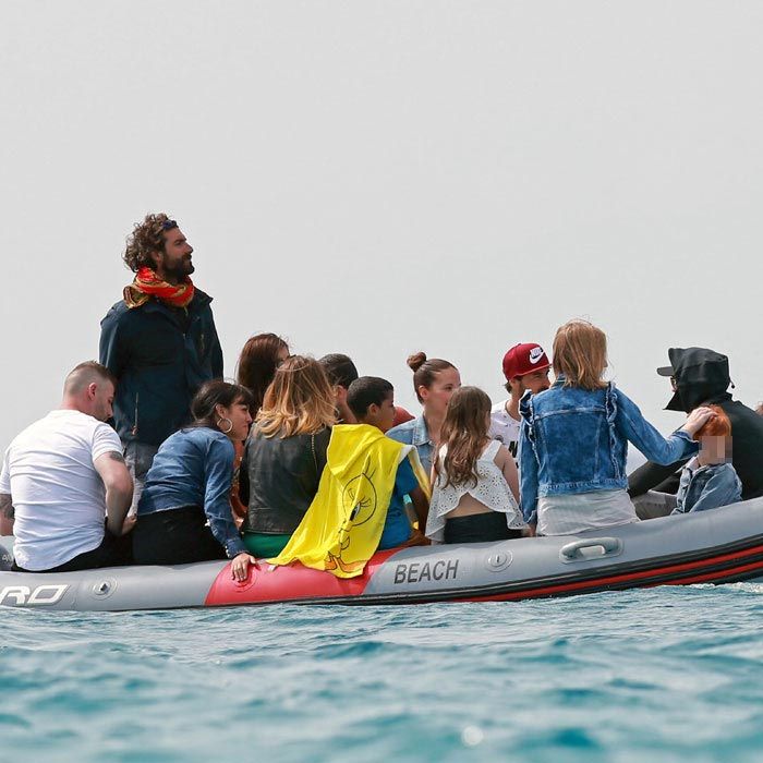 Cristiano Ronaldo y Georgina Rodríguez en Ibizia