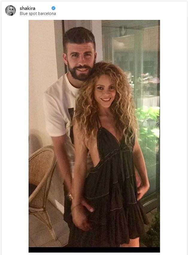 Shakira y Gerard Piqué, romántica cena para dos en Barcelona