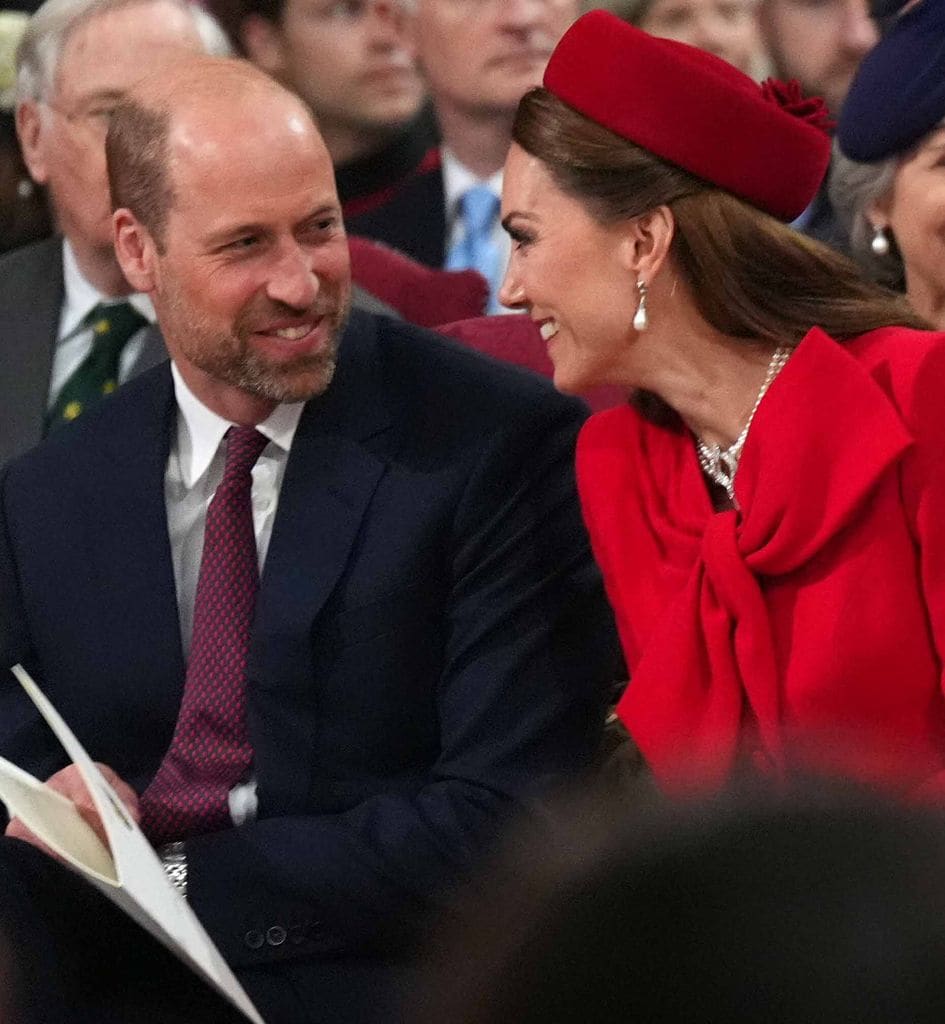 Aparentemente, la barba del príncipe William no es algo que moleste a su esposa, la princesa Kate.