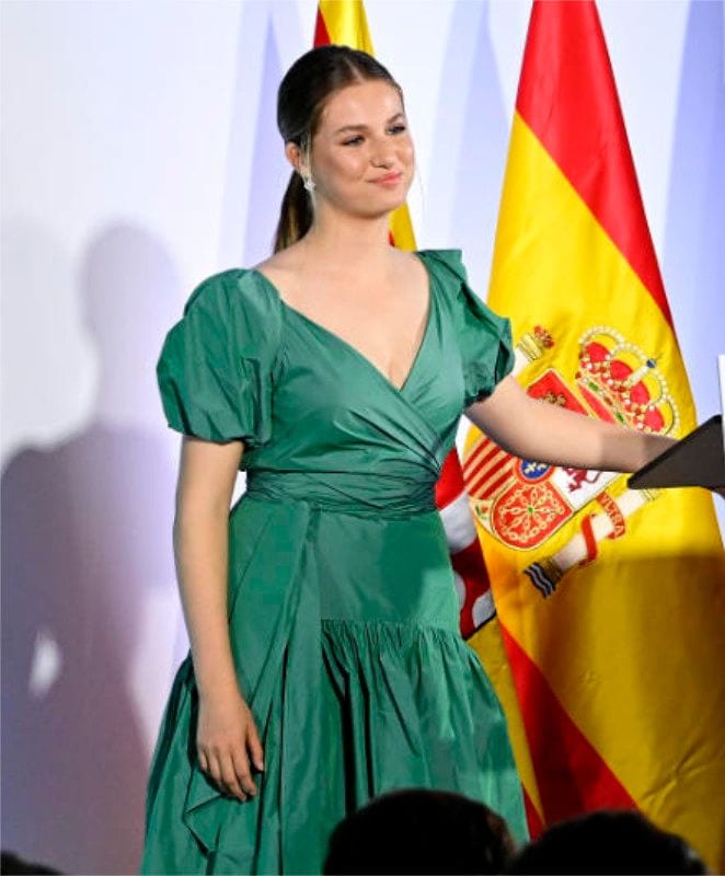 La princesa Leonor en los premios Princesa de Girona