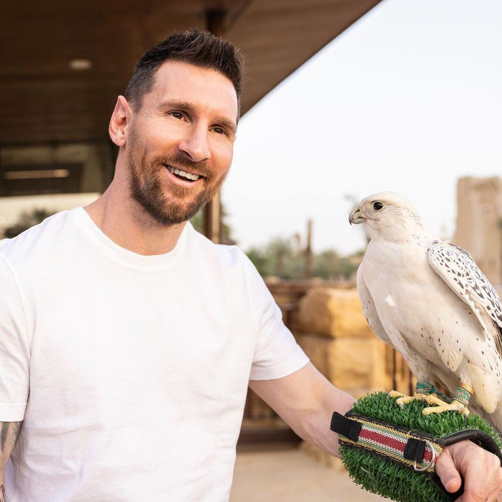 lionel messi vacaciones familiares en arabia saud 