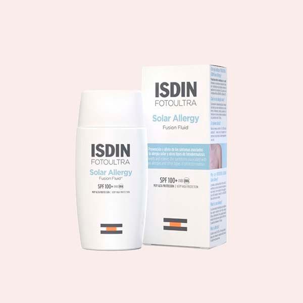 crema alergia sol isdin