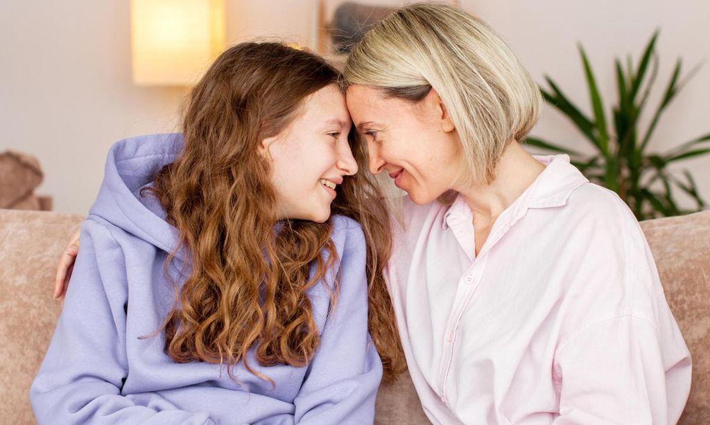 madre e hija adolescente