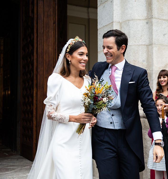 vestido novia sencillo