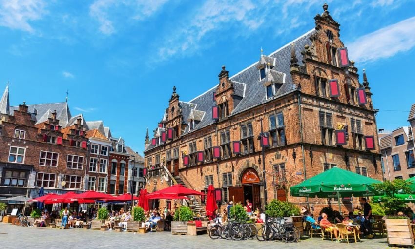 casco antiguo de nijmegen paises bajos