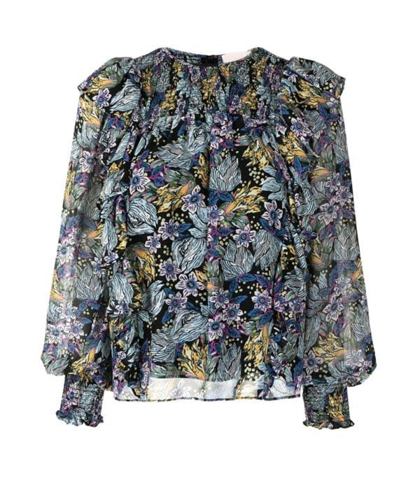 blusa flores