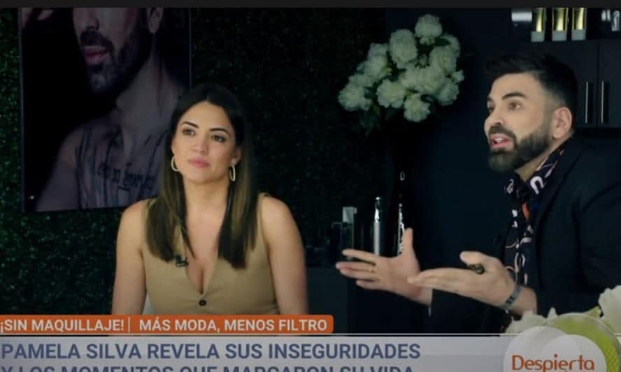 Pamela Silva y Jomary Joyso en Despierta América