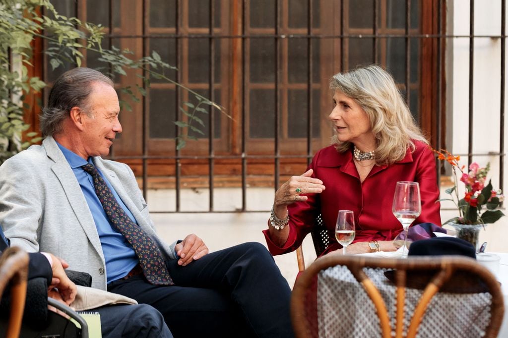 Bertín Osborne en la boda de Ana Cristina Portillo