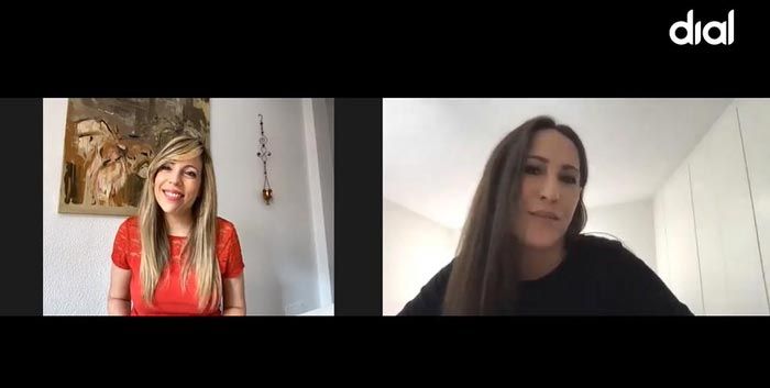 Malú en una entrevista con Cadena Dial