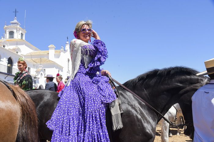 Simoneta Gómez-Acebo a caballo