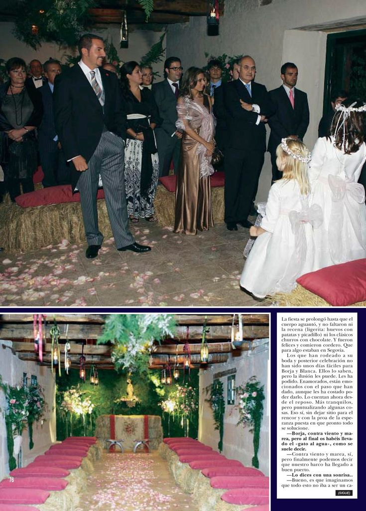 Blanca Cuesta boda HOLA PLUS