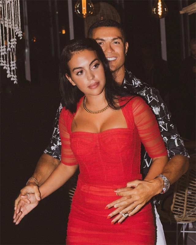 Georgina Rodriguez felicita a Cristiano Ronaldo en su 36 cumpleaños