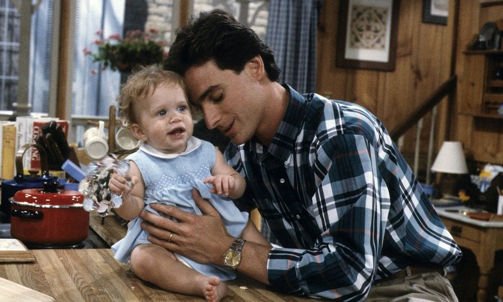 bob saget y una de las gemelas olsen