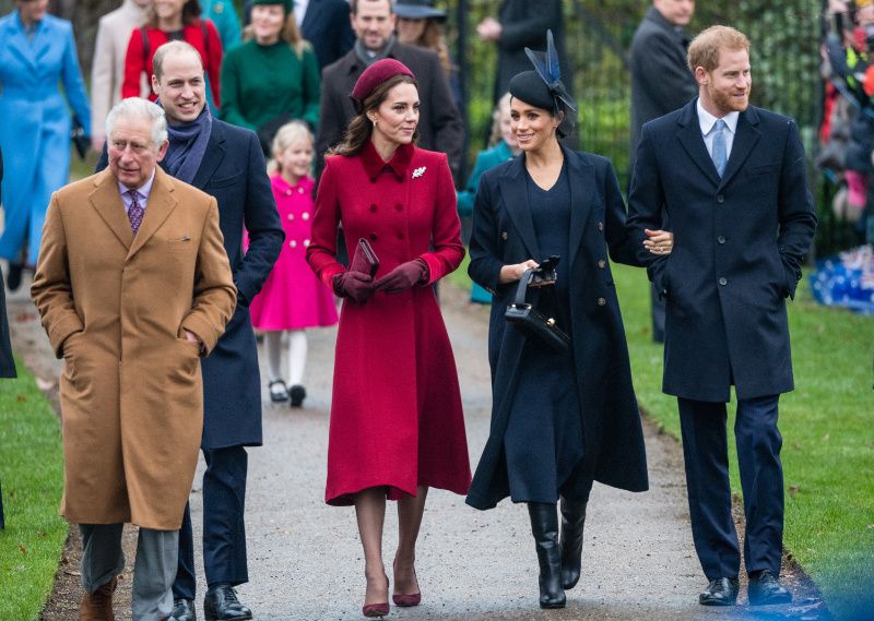 Meghan Markle y el príncipe Harry con el príncipe Guillermo y Kate Middleton 