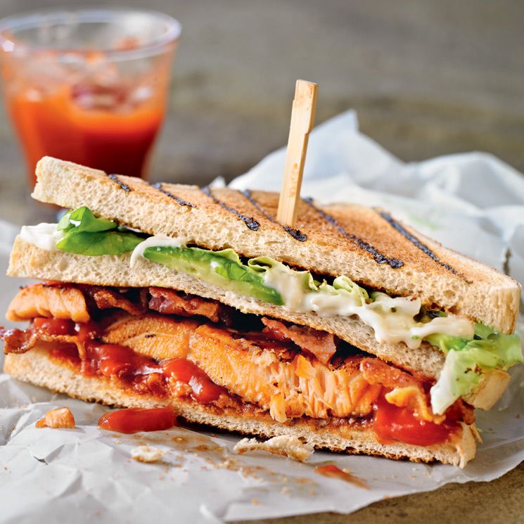 salmon sandwich norge