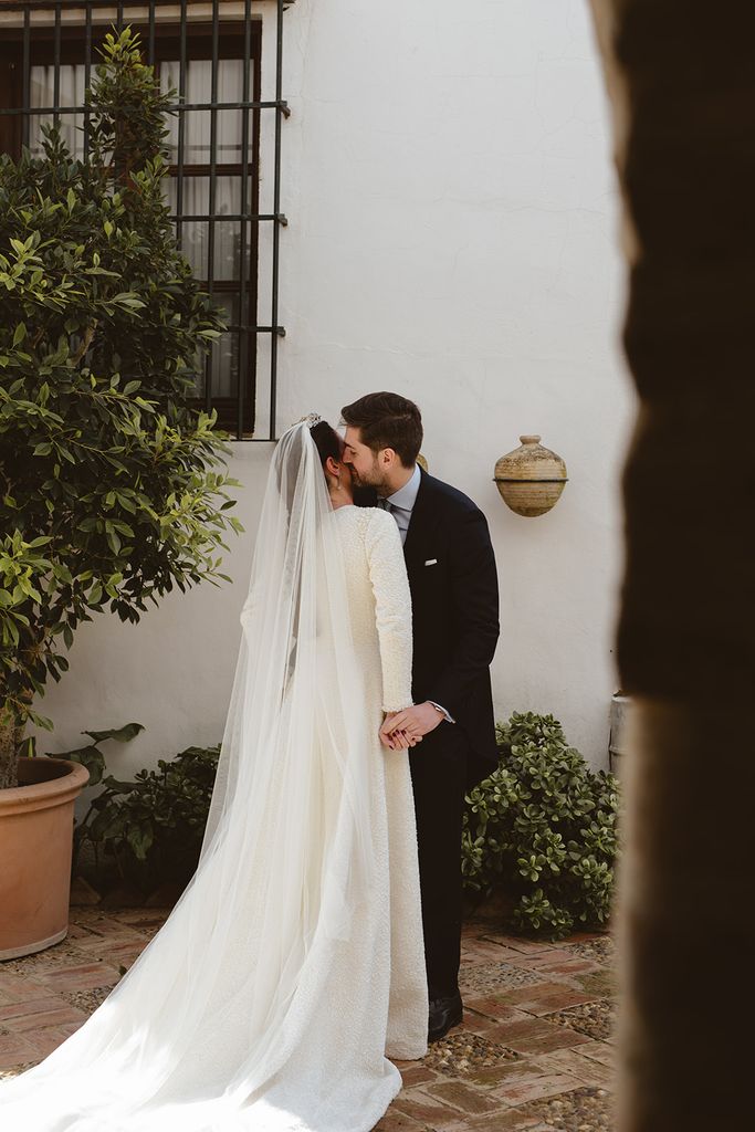 Boda Magdalena González-Serna y Antoliano Rodríguez en Sevilla retratos