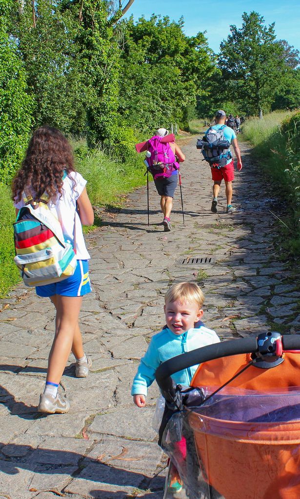 Camino de Santiago con niños