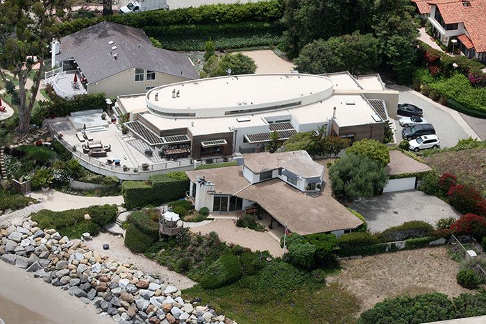 La casa de Kevin Costner en Carpinteria (California)