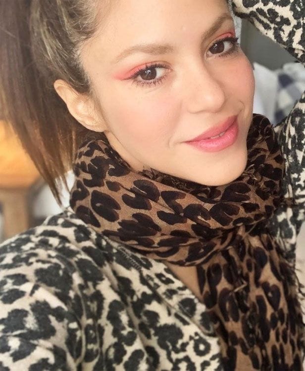 Shakira maquillaje ojos