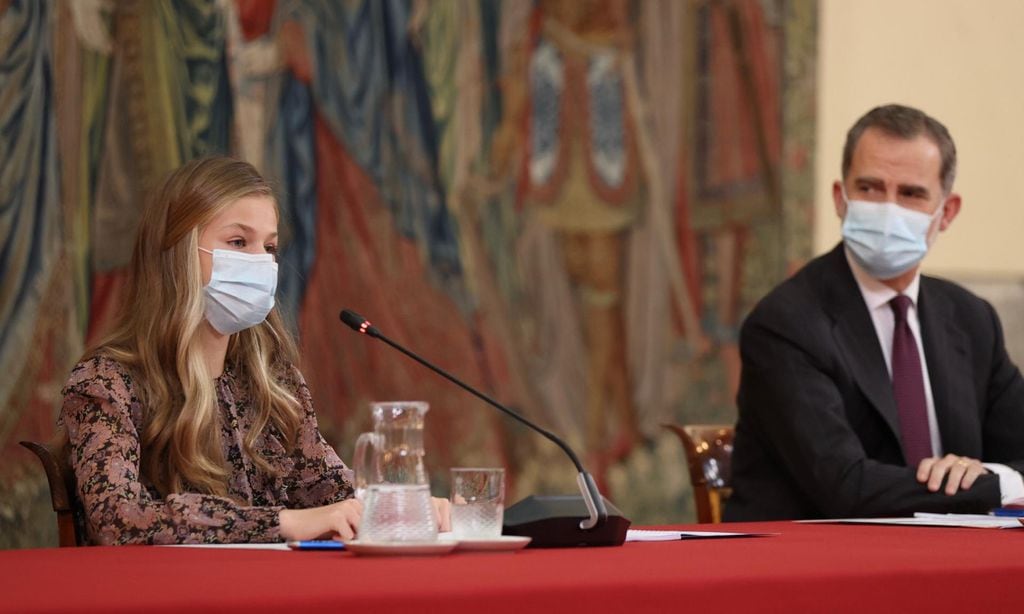 Princesa Leonor preside unos premios.