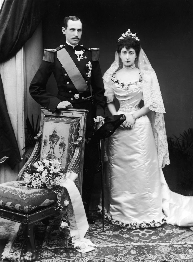 Los reyes Haakon y Maud 