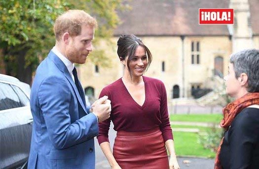 Meghan Markle y el príncipe Harry