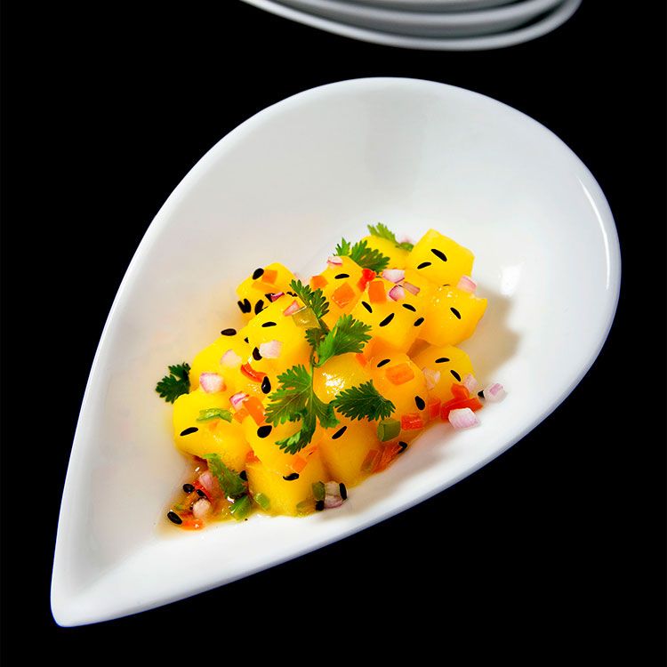 Ceviche vegano de mango