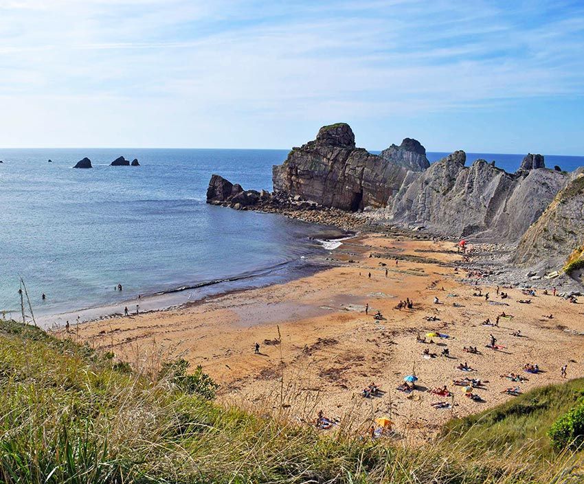 playa portio pielagos