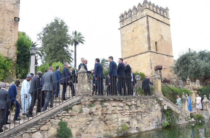 Rey Felipe y Abdalá de Jordania