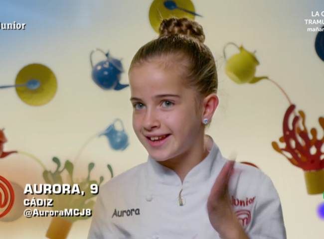 Aurora, ganadora de 'MasterChef Junior 8'