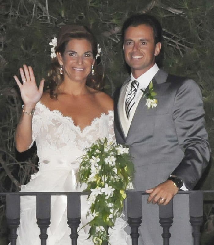 La boda de Arantxa Sánchez Vicario y Josep Santacana