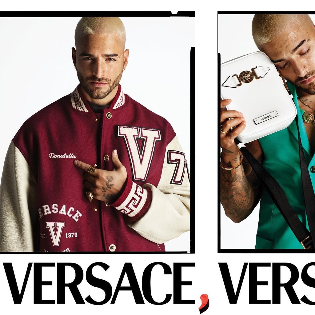 maluma x versace