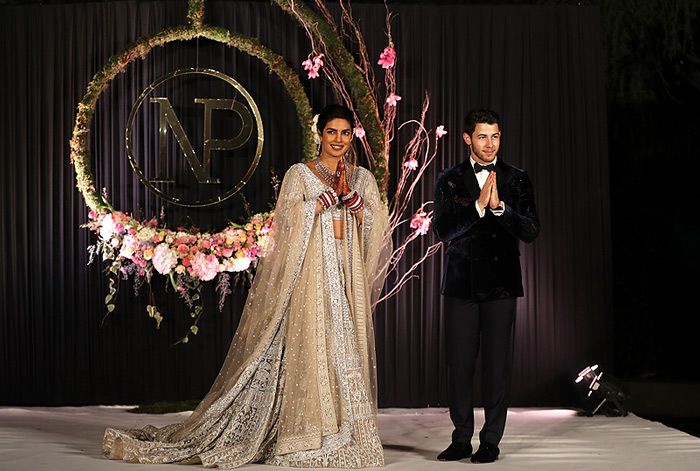 La exuberante recepción de boda de Nick Jonas y Priyanka Chopra