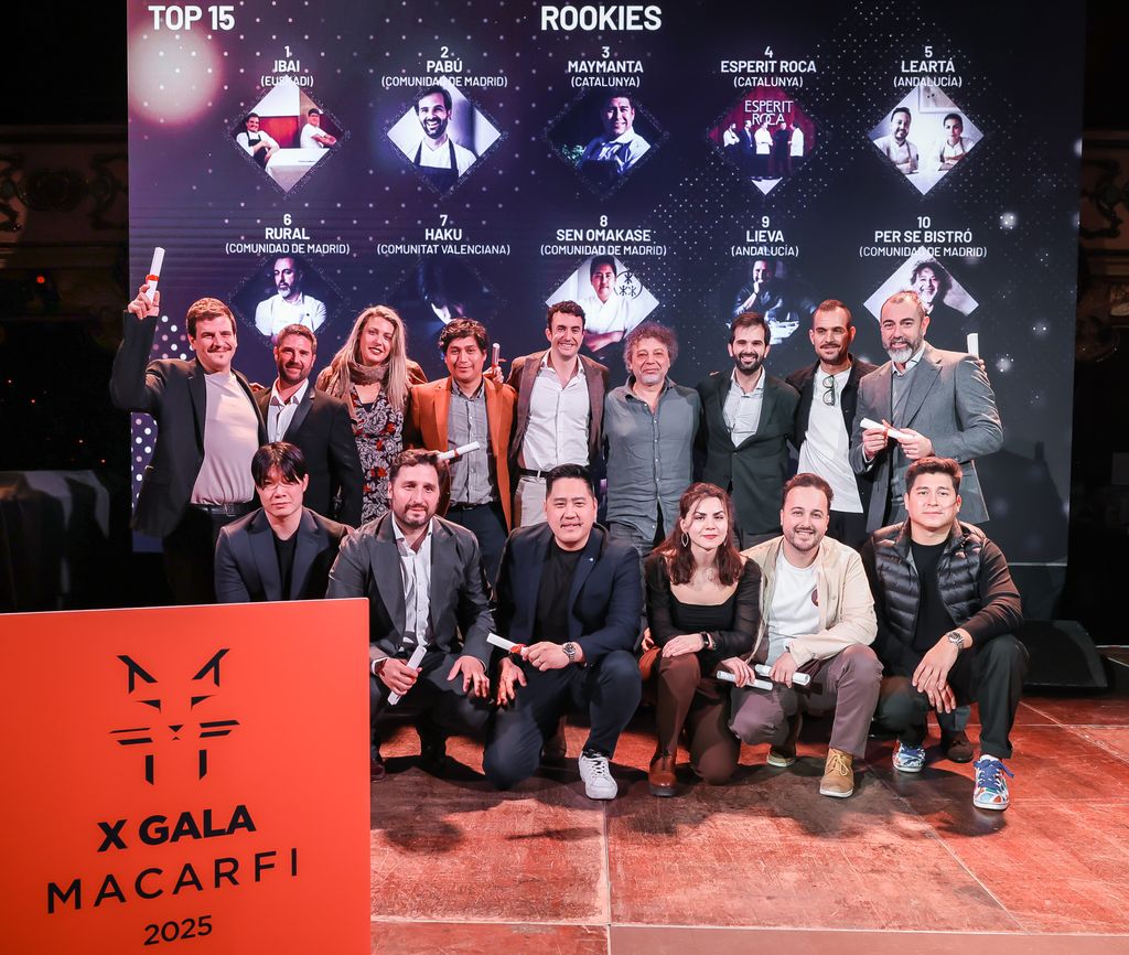 Los premios Rookie de Macarfi reconocen las mejores aperturas del año