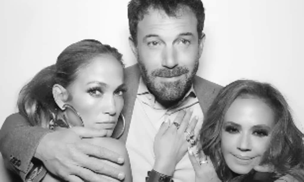 Ben Affleck and Jennifer Lopez via Leah Remini