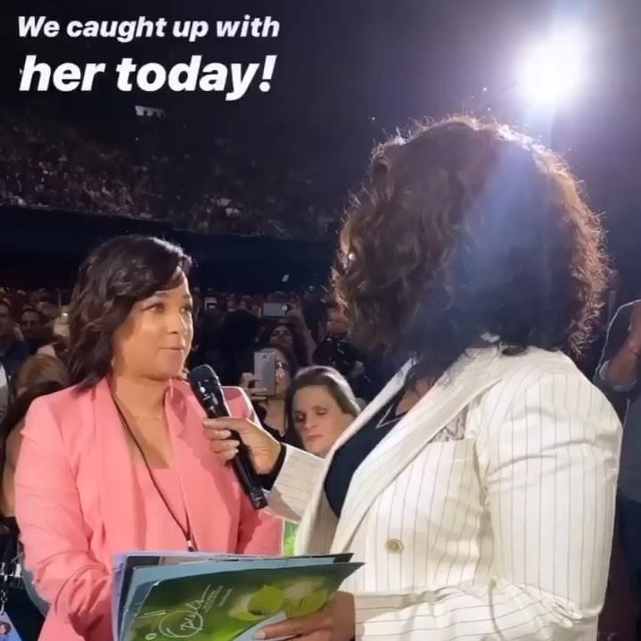 Adamari López y Oprah Winfrey