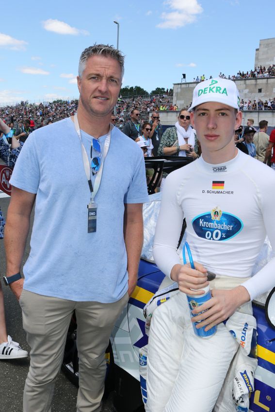 David Schumacher es hijo del expiloto Ralf Schumacher