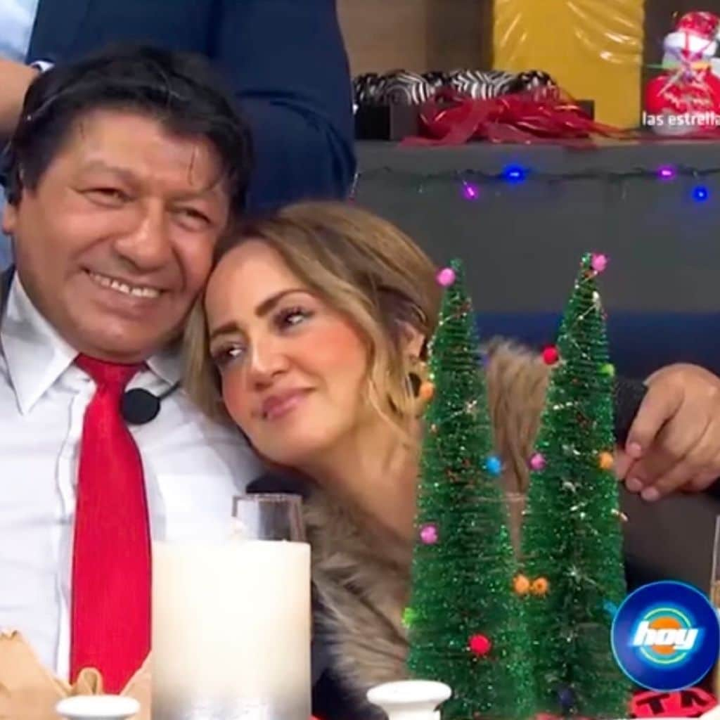 Andrea Legarreta compartió este lindo recuerdo al lado de Casiano en sus redes sociales