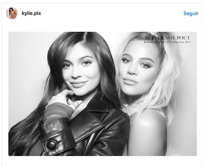 Kylie Jenner look fiesta Navidad